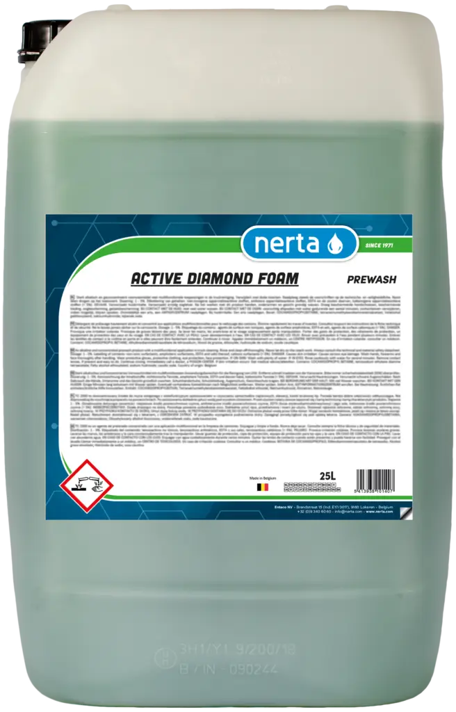 Упаковка продукції Nerta 25л. ACTIVE DIAMOND FOAM.