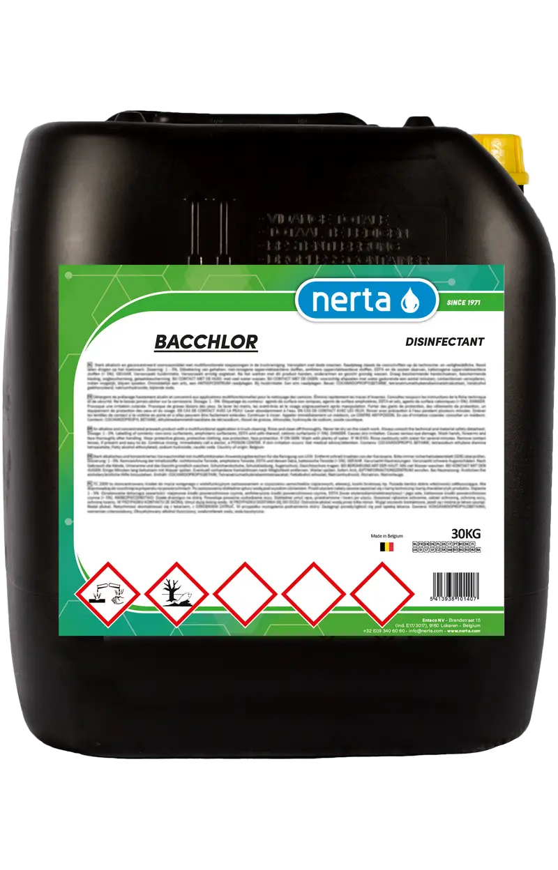 Упаковка продукции Nerta 25л. BACCHLOR.