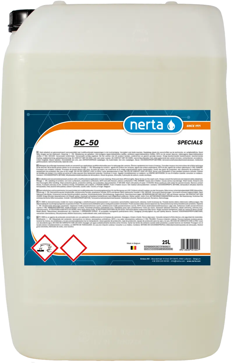 Упаковка продукции Nerta 25л. BC-50.