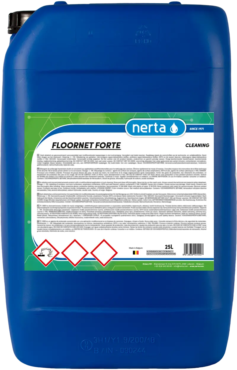 Упаковка продукції Nerta 25л. FLOORNET Forte.