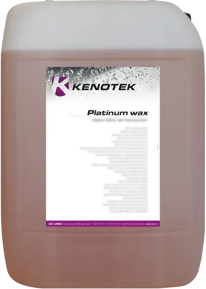 Упаковка продукції Kenotek. PLATINUM WAX.