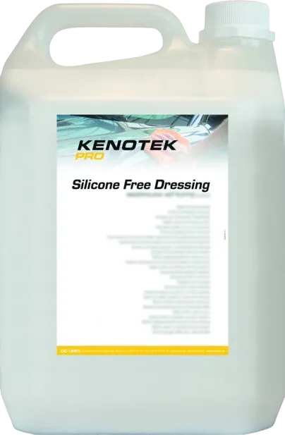 Упаковка продукции Kenotek 5 л. Silicone Free Dressing.