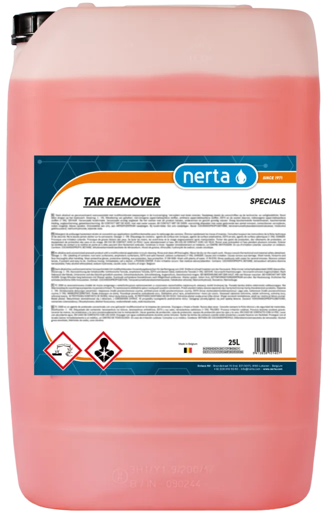 Упаковка продукции Nerta 5л. TAR REMOVER.