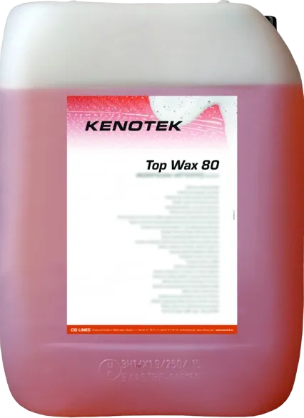 Упаковка продукции Kenotek. TOP WAX 80.