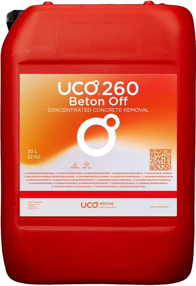 Упаковка продукции UCO 20 л. UCO 260 .