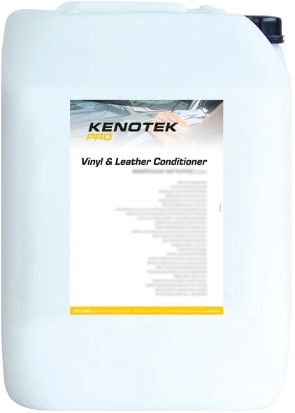 Упаковка продукції Kenotek 20 л. VINYL & LEATHER CONDITIONER.