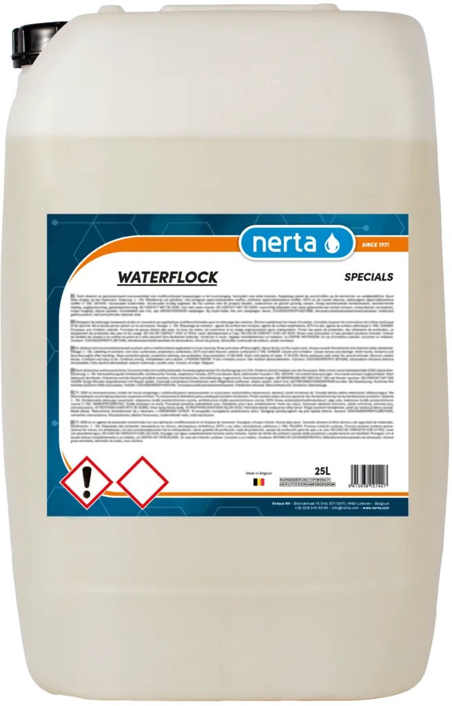 Упаковка продукции Nerta 25л. WATERFLOCK.